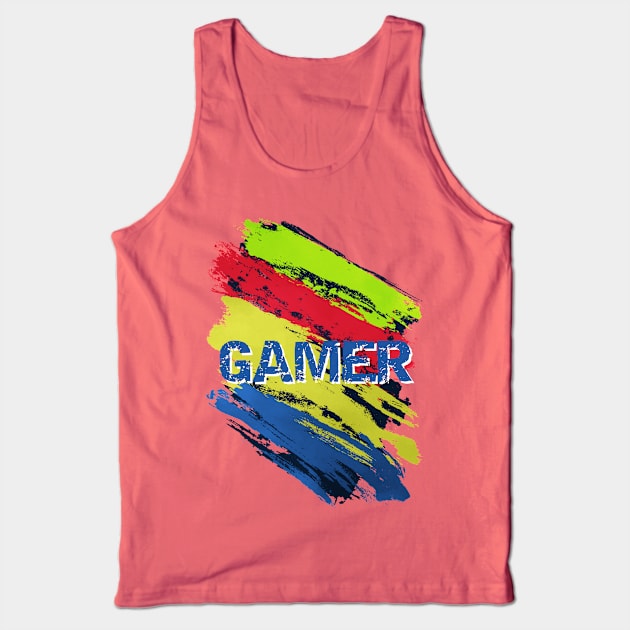 Gamer Tank Top by PallKris